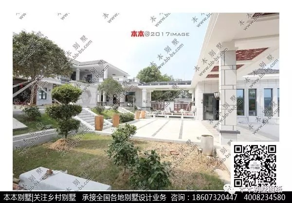 湖南帶堂屋四合院經(jīng)典合院設(shè)計農(nóng)村四合院別墅設(shè)計本本別墅